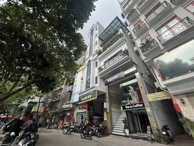 9 Tầng Bề Thế Mặt Hồ Tôn Đức Thắng 155M2 9 Tầng 74 Tỷ Vỉa Hè KD Ô TÔ Tránh 0