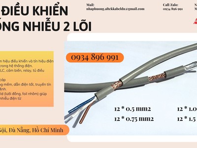 Cáp Điều Khiển 2 Lõi Chống Nhiễu Altek Kabel   Sẵn Kho Đà Nẵng, Huế, TP.HCM, Hà Nội 2