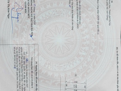 Bán đất tại quyết tiến vân côn, hoài đức, hà nội 0