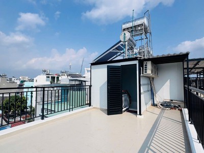 ngay phạm văn đồng - 5 tầng btct - 33m2 - 5 tới sân bay - công viên gia định - sổ vuông a4 - 4