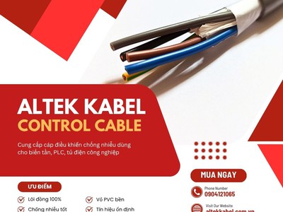 Cáp điều khiển chống nhiễu cho hệ thống điện công nghiệp 3