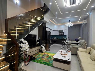 Bán nhà 4 tầng TĐC Hồ Đá   Hồng Bàng   59m , MT 4,5m, đường 11m ô tô tránh   Giá 5,85 tỷ 5