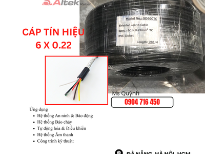 Cáp tín hiệu âm thanh 6x0.22 RVVP Altek Kabel Đà Nẵng, Hà Nội, Sài Gòn 1
