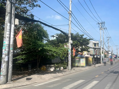 Bán 5.581m đất giáo dục 200m2 thổ cư 3 mặt tiền an dương vương p. an lạc, q. bình tân. giá: 162 1