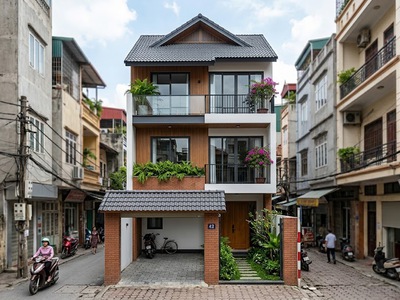 CẬP NHẬT 2026  Chi phí xây nhà mái Nhật 3 tầng hết bao nhiêu năm 2026 0