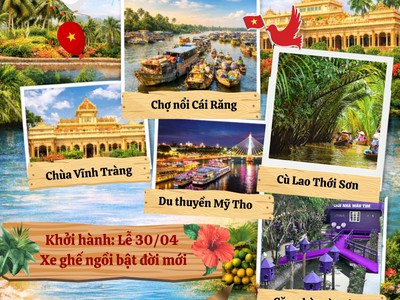 Mỹ Tho - Cần Thơ 2N1D 0