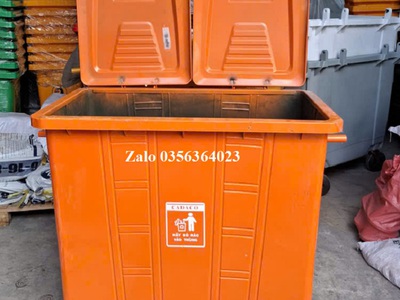 Thùng rác thép 660 lit 0