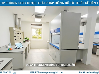 Giải Pháp Nội Thất Phòng Lab Cho Ngành Dược 0