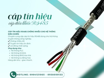 Cáp RS485 cho hệ thống truyền dữ liệu 2