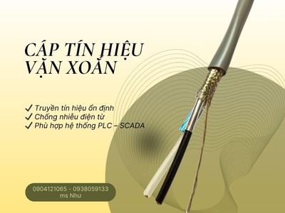 Cáp RS485 cho hệ thống truyền dữ liệu 1