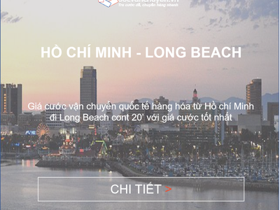Cước Vận Chuyển Từ Hồ Chí Minh Đi Long Beach, Oakland, Seattle, Mỹ 0
