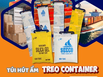 Dây Treo Hút Ẩm Secco 1000g, 2000g - Kiểm Soát Độ Ẩm Tối Ưu Cho Vận Tải Logistics 0