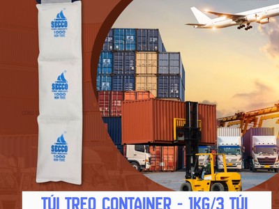 Dây Treo Hút Ẩm Secco 1000g, 2000g - Kiểm Soát Độ Ẩm Tối Ưu Cho Vận Tải Logistics 1