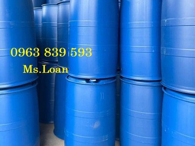 Thùng phuy nhựa 220L nắp kín đựng hóa chất 3