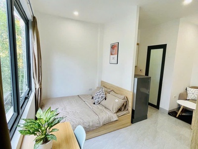 Cho thuê ccmn đẹp cửa sổ thoáng trần đại nghĩa , hai bà trưng 0