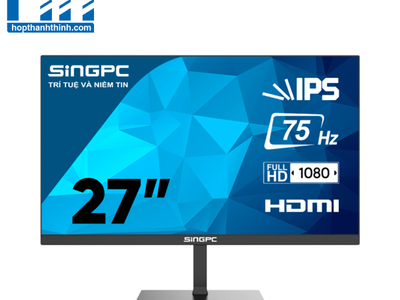 Màn hình SingPC Q27F75-IPS  27 inch/FHD/IPS/75Hz/4ms/Loa 0