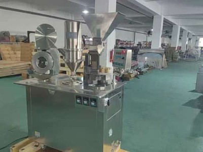 Máy đóng viên nang bán tự động, máy chiết bột vào viên nang cứng 0