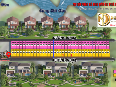 Bán Đất thổ cư 96m2 Xã Hưng Thuận   Trảng Bàng  , Tây Ninh giáp TPHCM 2