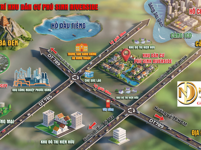 Bán Đất thổ cư 96m2 Xã Hưng Thuận   Trảng Bàng  , Tây Ninh giáp TPHCM 3