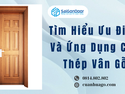 Tìm Hiểu Ưu Điểm Và Ứng Dụng Cửa Thép Vân Gỗ 0