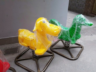 Đồ chơi vận động ngoài trời, bập bênh thú nhún loại tốt xịn 9