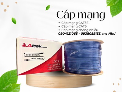 Cáp mạng LAN cho hệ thống camera và internet 2