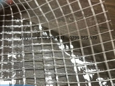 Bạt pvc kẹp lưới sợi polyester - 0.4mm 3