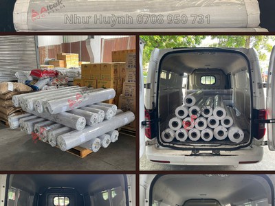 Bạt pvc kẹp lưới sợi polyester - 0.4mm 0