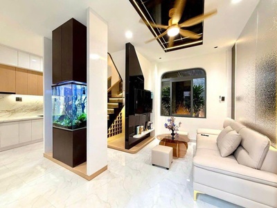 Siêu phẩm thích quảng đức - phú nhuận- hxh đồ cửa - 4 tầng lâu - full nội thất sang trọng - 40m2 1