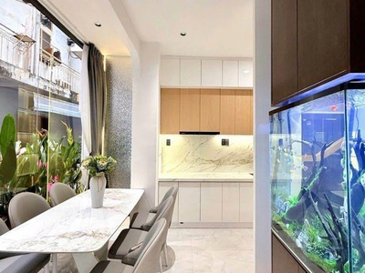 Siêu phẩm thích quảng đức - phú nhuận- hxh đồ cửa - 4 tầng lâu - full nội thất sang trọng - 40m2 2