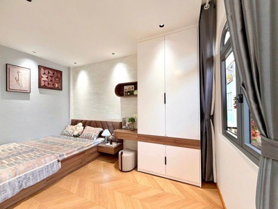 Siêu phẩm thích quảng đức - phú nhuận- hxh đồ cửa - 4 tầng lâu - full nội thất sang trọng - 40m2 3