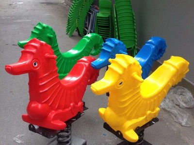 Bập bênh chó dễ thương cho các bé 12