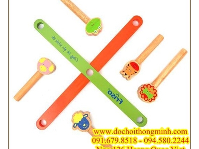 Đồ chơi gỗ,đồ chơi thông minh,đồ chơi ném vòng,ném vòng gỗ,nem vong,nem vong go. 4