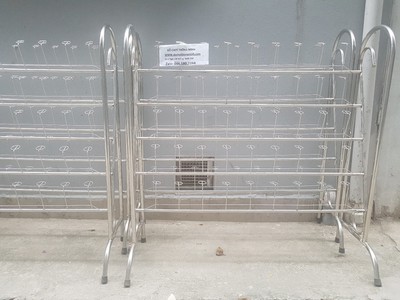 Giá để giày dép inox.úp cốc inox, giá dép, giá khăn, giá để giày dép, 0945802244 3