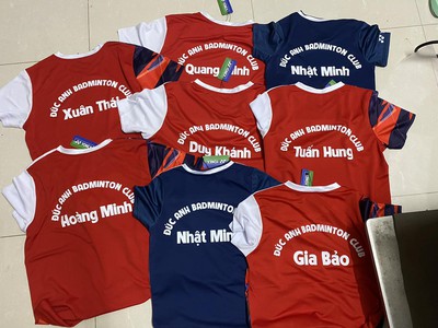 In áo đồng phục Hoàng Mai chất lượng cao Xưởng in may ABABA 1