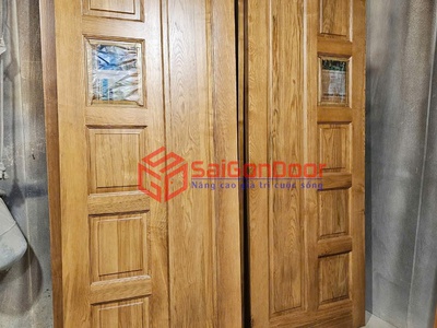 Cửa gỗ tựu nhiên sang trọng từ chất đẹp theo năm tháng 0