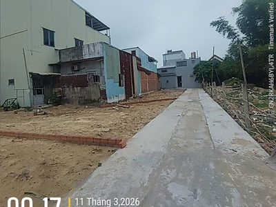 Bán đất kiệt Nguyễn Duy Trinh, Hoà Hải. Ngũ Hành Sơn, Đà Nẵng. Ngang 6m 1