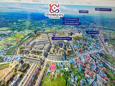 Mở bán đợt 1 Centrix City Đại Phúc Thái Nguyên 0