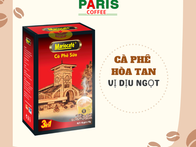 Cà phê Paris- Bột Ca Cao Mario 6