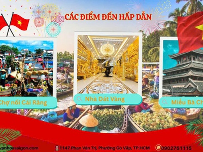 Mỹ Tho - Châu Đốc - Cần Thơ 3N2Đ 2026 sgc 2