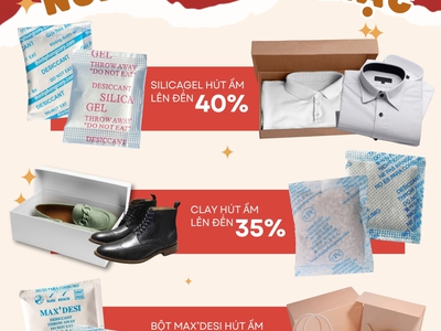 Gói hút ẩm cho Balo, túi xách 1