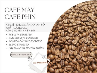 Cà phê pha máy TP.HCM   Loại 1 đậm vị   Giá sỉ tận gốc 1