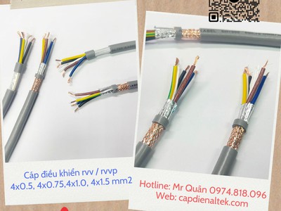 Cáp điều khiển 4x0.75 Cu Altek Kabel 4