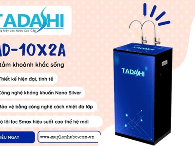 Máy lọc nước RO Tadashi 2 vòi TAD-10X2A 0