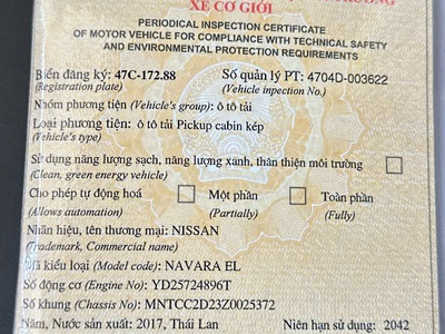 BÁN Nissan Navara 2017 máy dầu số tự động giá tốt 4