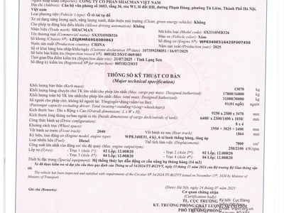 Đầu tư xe ben hiệu quả - Chọn ngay Xe tải ben Shacman H3000S 340HP 0