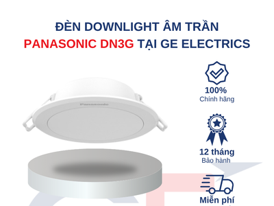 Sản Phẩm Đèn âm trần DN3G Panasonic Tại GE Electrics 0