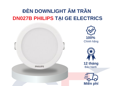 Sản Phẩm Đèn âm trần DN027B Philips Tại GE Electrics 0