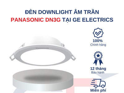 Sản Phẩm Đèn âm trần DN3G Panasonic Tại GE Electrics 1