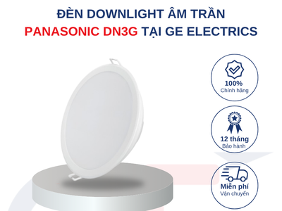 Sản Phẩm Đèn âm trần DN3G Panasonic Tại GE Electrics 2